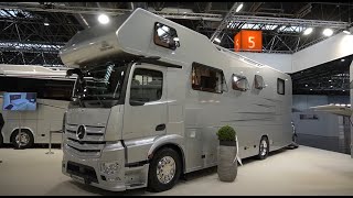 Luxuswohnmobile 2022 Mercedes Benz Actros Alkoven Vario Mobil Wohnmobile [upl. by Ysied141]