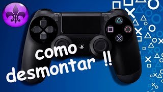 Como desmontar seu controle do PS4 SLIM  MODO FÁCIL link na descrição [upl. by Nilknarf]