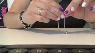 HOW TO ADD on Pandora sliding bracelets charms andor beads [upl. by Oicnaneb]