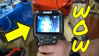 Ames and CenTech Digital Inspection Camera Review from Harbor Freight New Tool Day Tuesday [upl. by Nosnor]