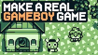 Make a real GameBoy game easy amp user friendly Tutorial Gamedev [upl. by Animahs159]