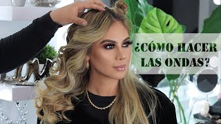 ¿Como hacer las ondas Rizadora PYT  JUAN HERNÁNDEZ MAKEUP [upl. by Mair]