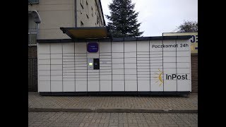 How to Receive Parcel from InPost Lockers  inpost paczkomaty English Subtitles [upl. by Nnylarat454]