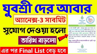 Yuvashree prakalpa new update  Employment bank  Annexure iii submit online [upl. by Kcirdor]