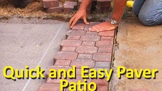 How to Lay Patio Pavers [upl. by Cram]