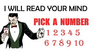 Magic with numbers 3  Mind reading with Number tricks  Smart Learning Tube [upl. by Aniretac]