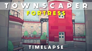 Townscaper Fortress timelapse [upl. by Htiffirg]