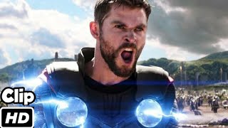 Thor Arrives in Wakanda Scene in Hindi Avengers infinity War Movie Clip HD [upl. by Frasch]