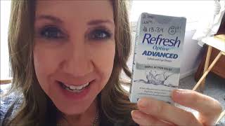 Refresh Optive Advanced Lubricant Eye Drops Review [upl. by Pryor]