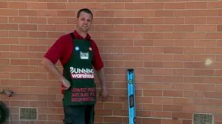 How To Cut A Brick Wall Opening  DIY At Bunnings [upl. by Irrab7]