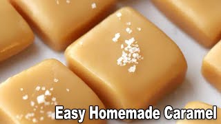 Easy Homemade Caramel  The Carefreekitchen [upl. by Ymmik]