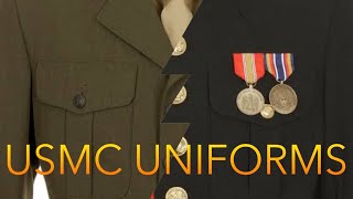 Marine Corps Issued Uniforms [upl. by Eckblad]