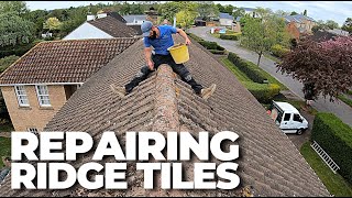 Repairing Ridges Tiles [upl. by Kyrstin]