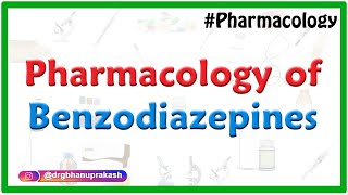 Pharmacology of Benzodiazepines  Mechanism of action  uses  side effects  Fmge and neet pg [upl. by Yniffit652]