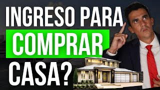 ¿Cuánto debes ganar para COMPRAR CASA🤔🏠  MARCOSTV [upl. by Oicneserc]