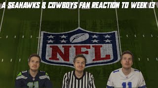 A Seahawks amp Cowboys Fan Reaction to Thursday Night Football [upl. by Ballou178]