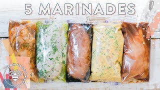 5 EASY DIY Chicken Marinades  3 Meal Ideas  HONEYSUCKLE [upl. by Lienahs786]