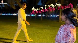 Chiri Chiriyo Alamkritha Vineeth Birthday  COVER VIDEO 4K [upl. by Proctor116]