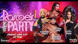 Heidi N Closet  Roscoes RuPauls Drag Race All Stars 8 Viewing Party [upl. by Carnay]