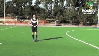 Basic Hitting Technique  Field Hockey Hockey Australia [upl. by Aisatana]