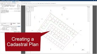 Creating a Cadastral Plan [upl. by Essile]