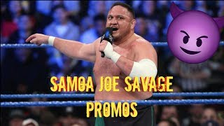 Samoa Joe Savage Promos [upl. by Atalanta387]