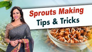 How to Make Sprouts at Home In Telugu  Sprouts Making Tips and Tricks  V Sparkel  Dr Vineela [upl. by Nowahs269]