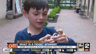 Why schools are banning fidget spinners [upl. by Arrol470]