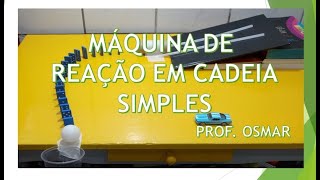 COMO CONSTRUIR MAQUINA DE REAÇÃO EM CADEIA SIMPLES E FACIL  HOW TO BUILD RUBE GOLDBERG MACHINE [upl. by Aon]