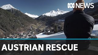 20 Australians being flown home from Austrian Alps  ABC News [upl. by Frederick]