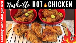 Nashville Hot Chicken  Southern Fried Hot Chicken WAY better than KFC [upl. by Anirt]