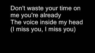 Blink 182I miss you Lyrics [upl. by Monson]