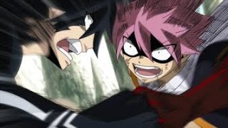 Fairy Tail  Natsu vs Gray ENG DUB [upl. by Lipman]