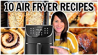 10 EASY Air Fryer Recipes  THIS is What to Make in Your Air Fryer  Cosori amp Philips XXL [upl. by Kcirdneh804]