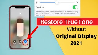 How to restore True Tone on iPhone without original screenRestore True Tone on Copy LCD too [upl. by Gordon]