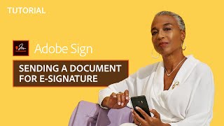 How to send document for esignature with Adobe Sign [upl. by Wilder998]