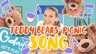 Teddy Bears Picnic  SONG ONLY  Gday Lets Play Music [upl. by Woodie]