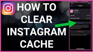 How To Clear Your Instagram Cache [upl. by Asik]