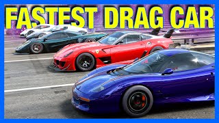 Forza Horizon 5  FASTEST DRAG CAR IN THE GAME Forza Science [upl. by Palmira855]