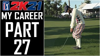 PGA Tour 2K21  Career  Walkthrough  Part 27  quotTrinity Invitationalquot [upl. by Idona]