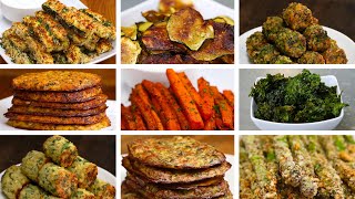 10 Easy LowCarb Veggie Snacks [upl. by Issej]