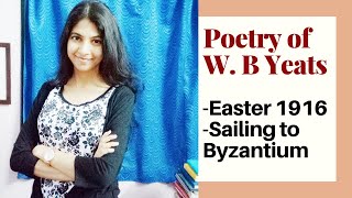 W B Yeats Poems  Easter 1916 Sailing to Byzantium [upl. by Yerfej]