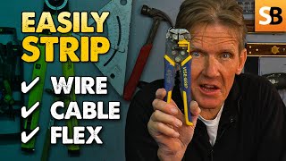 The Easiest Tool Ever for Wire Stripping [upl. by Suoivatco]