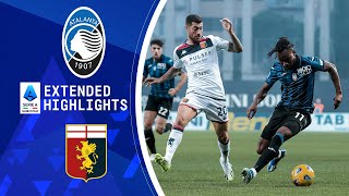 Atalanta vs Genoa  Extended Highlights  Serie A  CBS Sports Golazo [upl. by Aivek]