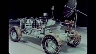 Spacecraft with Wheels The Lunar Roving Vehicle archival film [upl. by Ahsinned356]