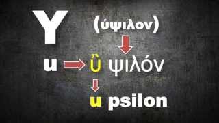 Greek alphabet the CORRECT pronunciation [upl. by Sonitnatsnok]