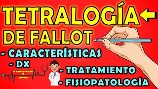 TETRALOGÍA DE FALLOT  Características Fisiopatología Crisis Hipóxicas Diagnóstico Tratamiento 📝 [upl. by Hilleary]