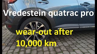 Vredestein Quatrac Pro after 10000km  How much did they wear out [upl. by Witcher816]