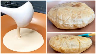 How To Make Liquid Dough Roti  No Kneading No Rolling [upl. by Gordon]