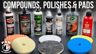 BEST COMPOUNDS POLISHES amp PADS [upl. by Ihp]